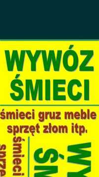 Wywóz śmieci starych mebli opróżnianie pomieszczeń tanio zapraszam