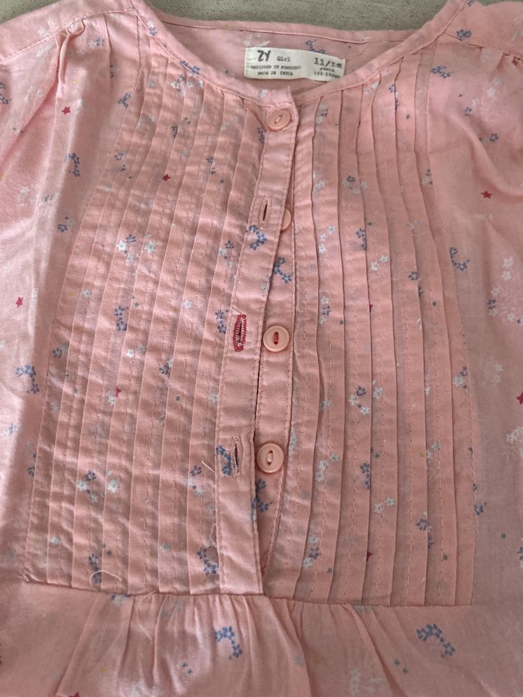 Camisa rosa Zippy