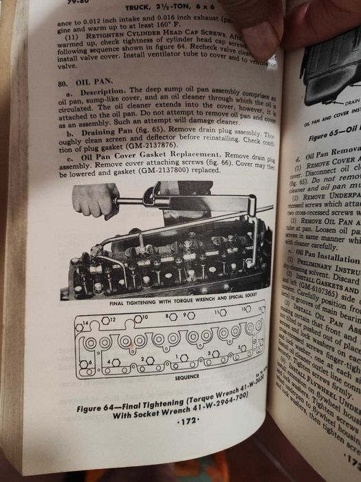 Manual camião militar GMC (original do exército americano, 1944)