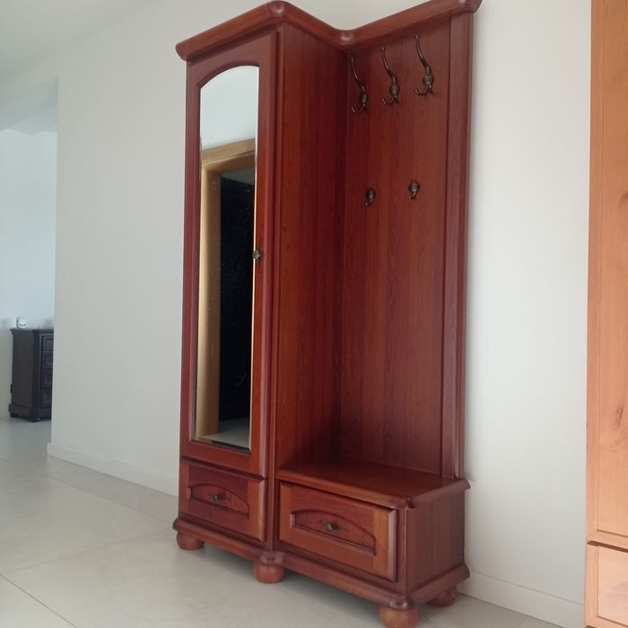 Komoda Black Red White model Bawaria