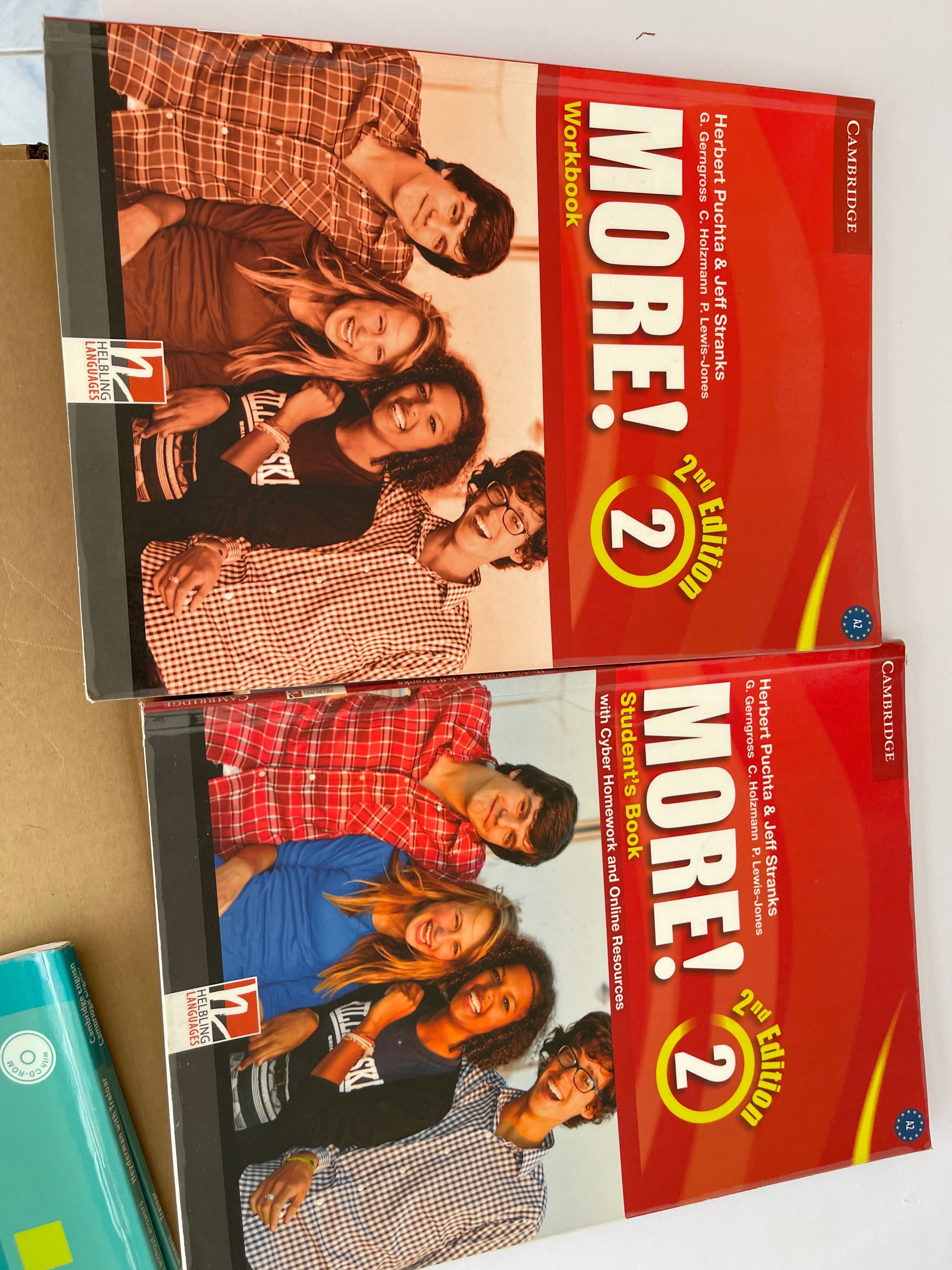 English Book More ! 2 Completo ( student’s book + workbook ) Cambrigde