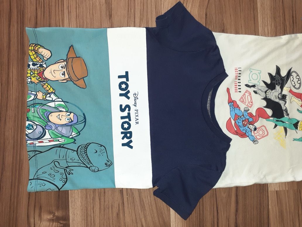 Koszulka na krótki rękaw 86/92 Toy Story, Batman, Superman, Spiderman