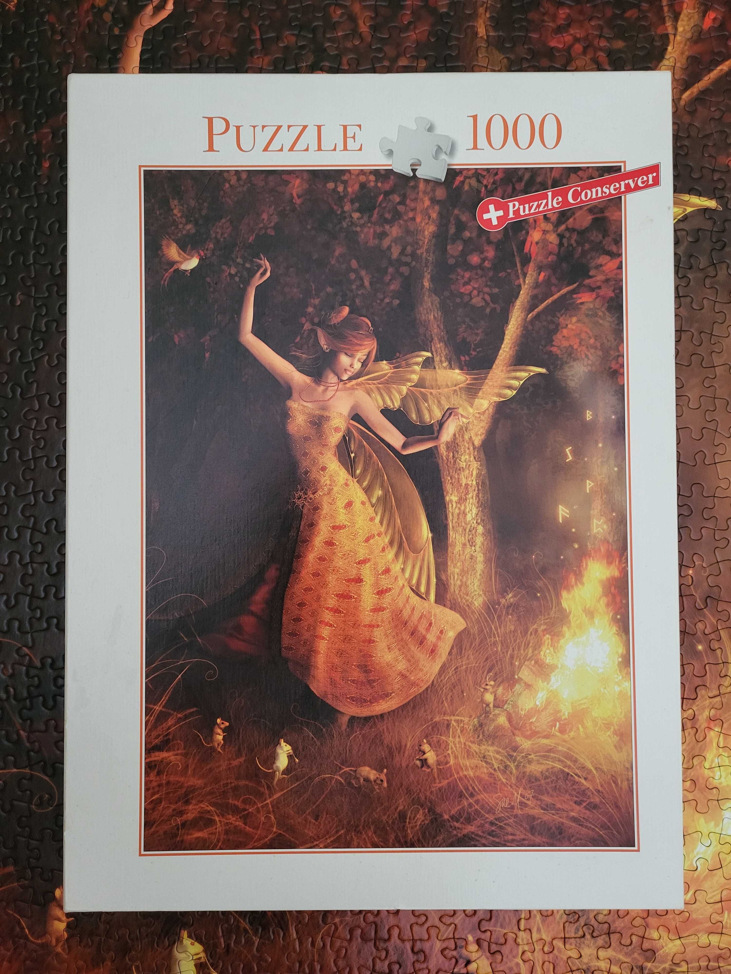 Puzzle Blatz 1000 Susan McKivergan - Fire Dance
