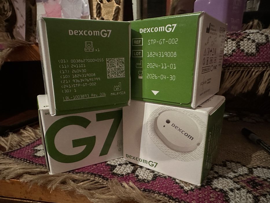 Dexcom g7 сенсори