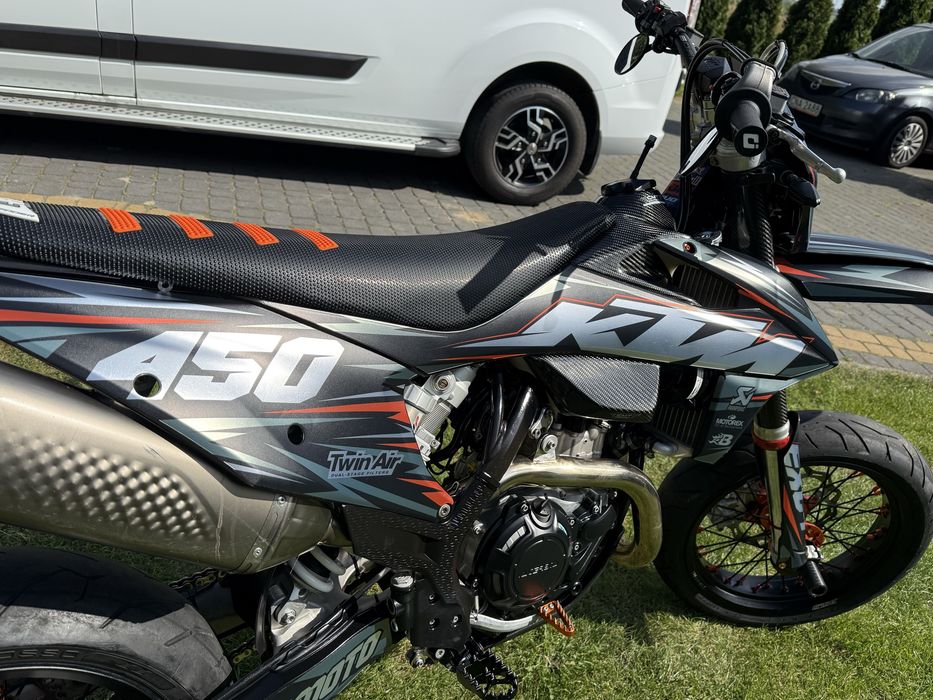 Ktm exc-f 450 kat. A2 Supermoto Enduro Akrapovič Zmienne mapy 6days