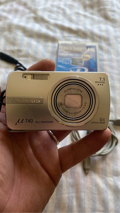 Цифровой фотоаппарат olympus mju 740