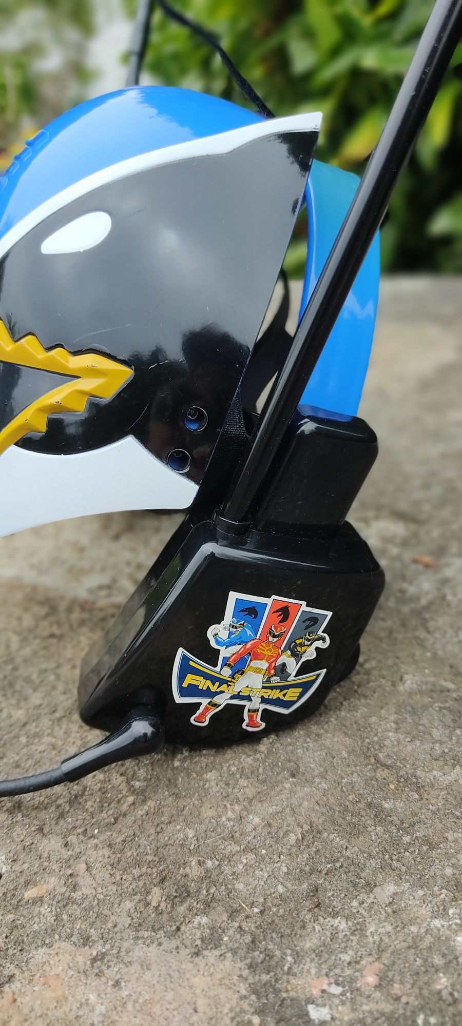 Mascaras power ranger com intercomunicador