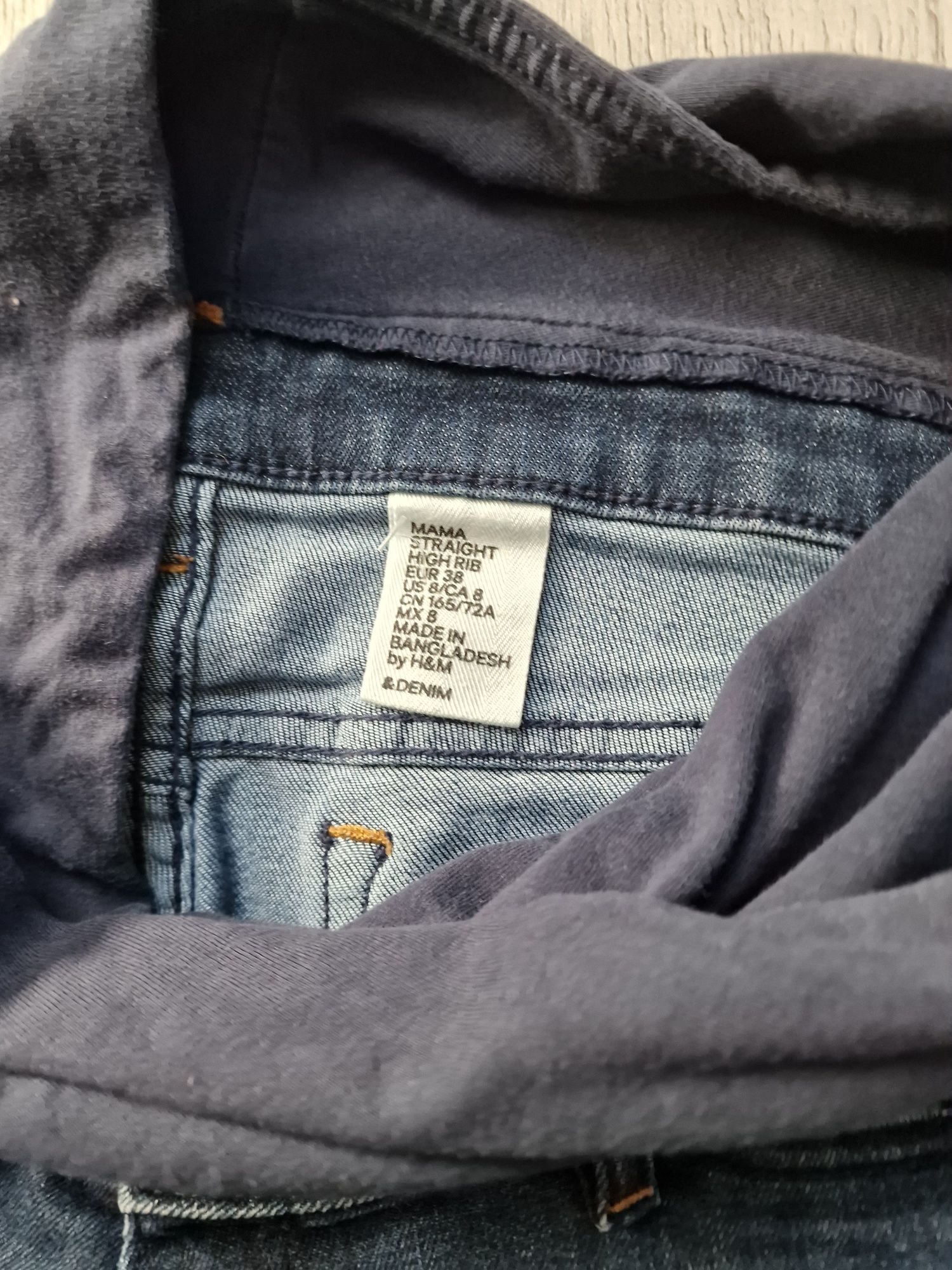 Spodenki ciążowe HM mama H&M jeansowe . R. 38 M