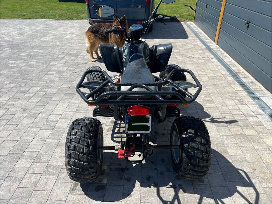 quad 150cm3 homologacja zarejestrowany ubezpieczony