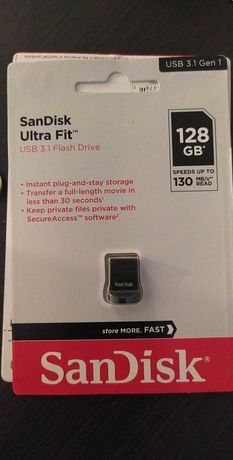 Pendrive SanDisk ULTRA FIT USB 3.1 128GB 130MB/s