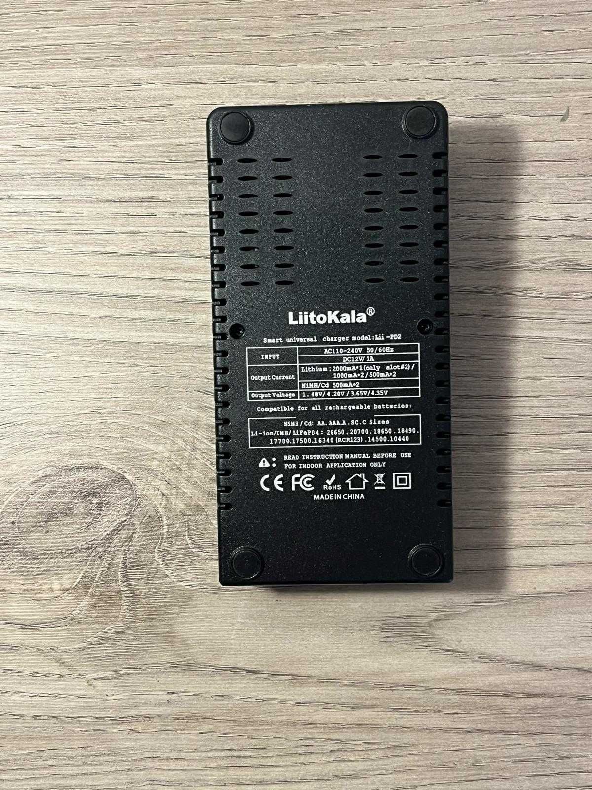 Uniwersalna ładowarka akumulatorów LiitoKala
