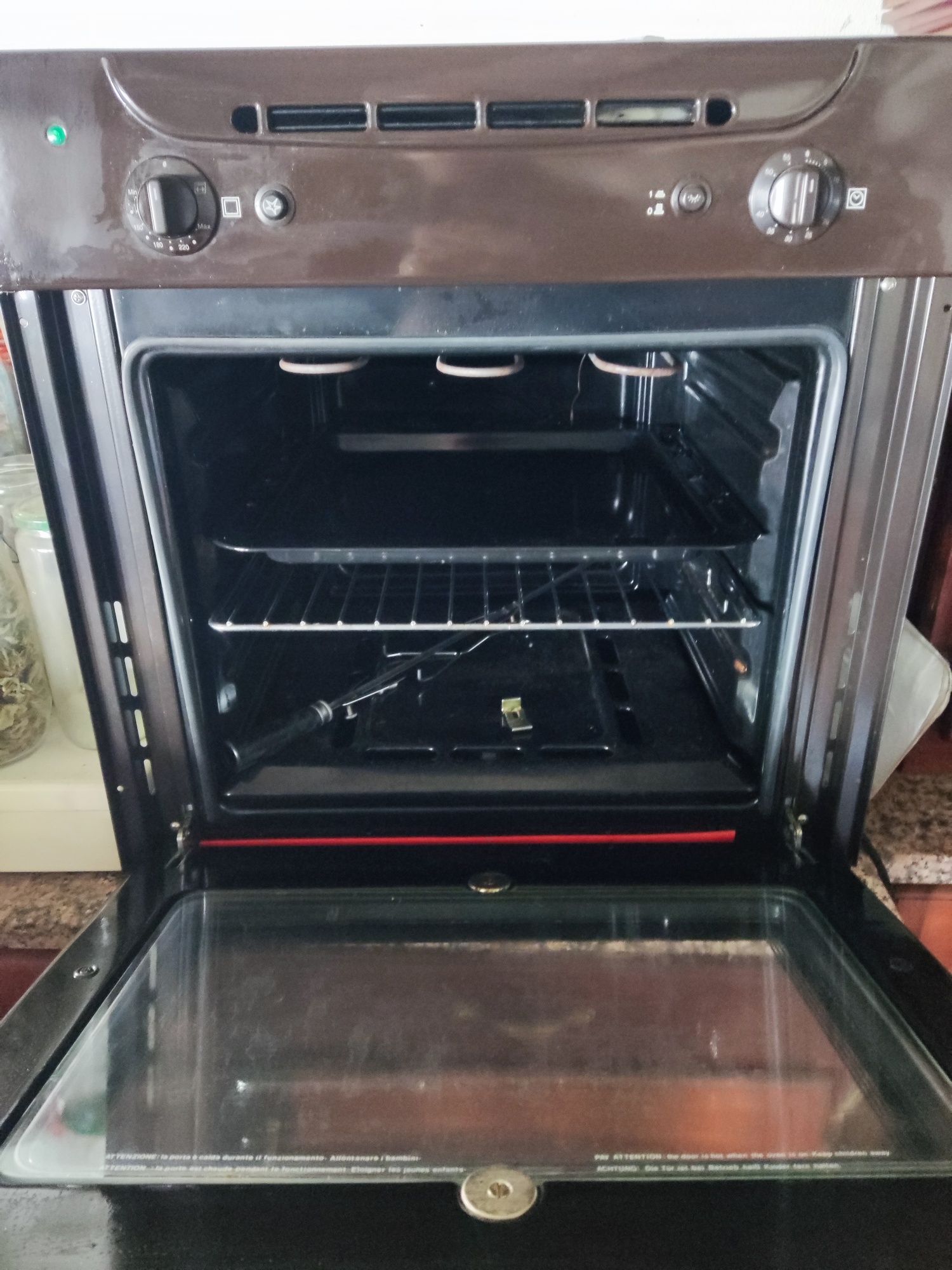 Forno e placa a gás
