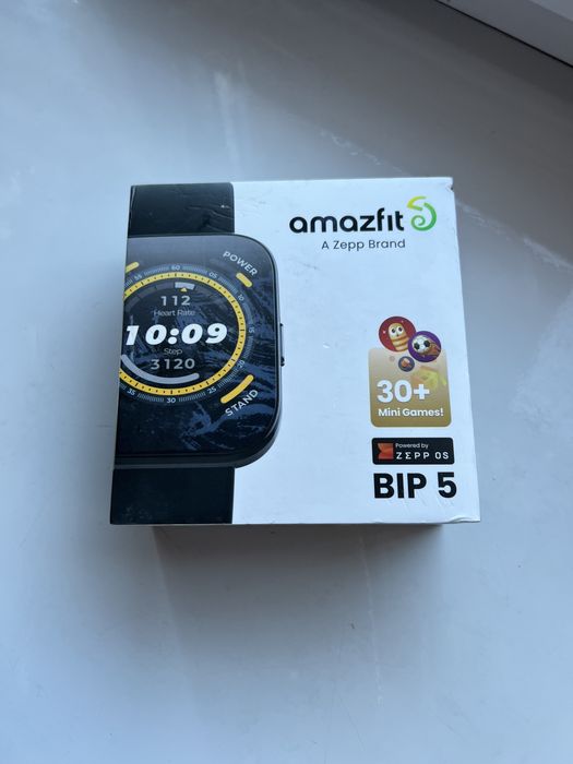 Amazfit Bip 5 Soft Black вживаний