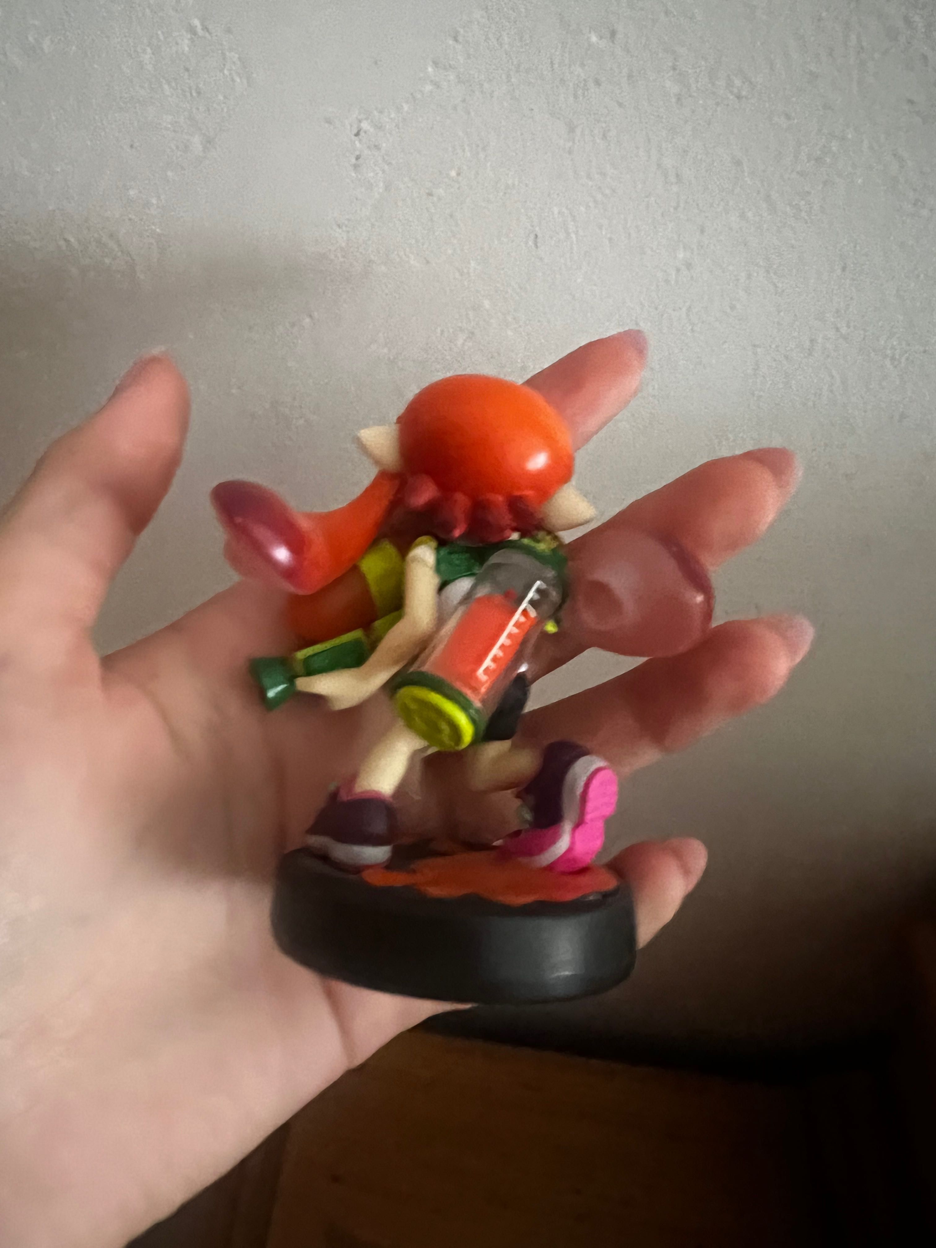 Amiibos Splatoon 2 em prefeito estado