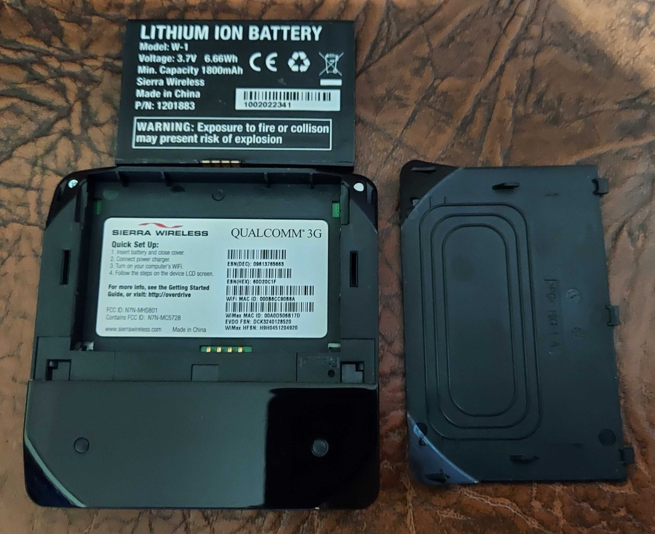 Беспроводной роутер Sprint Sierra 3G/4G WiFi роутер W801 Overdrive