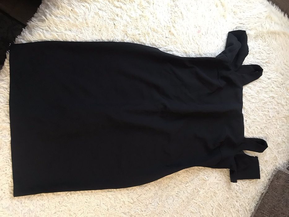 Чорне вечірнє плаття в 52-54р