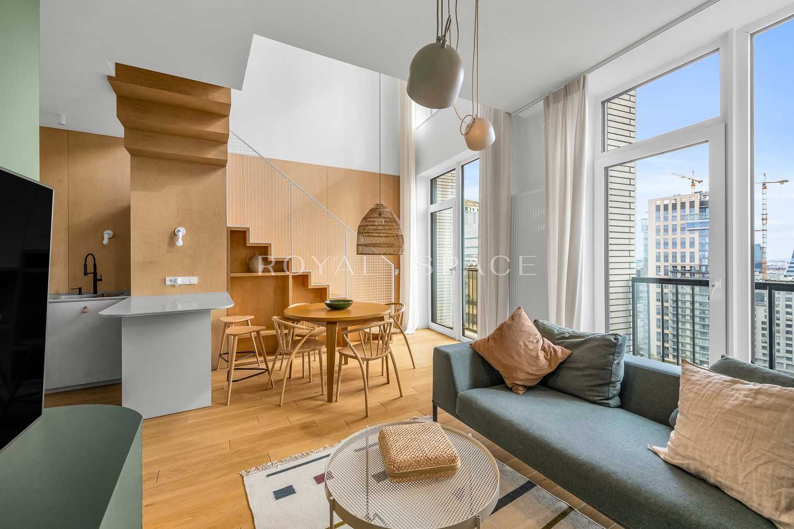 Penthouse z widokiem w Browarach Warszawskich!