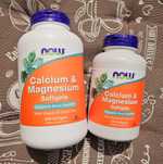 Now Foods кальцій магній цинк вітамін Д3 calcium magnesium 120 240 шт