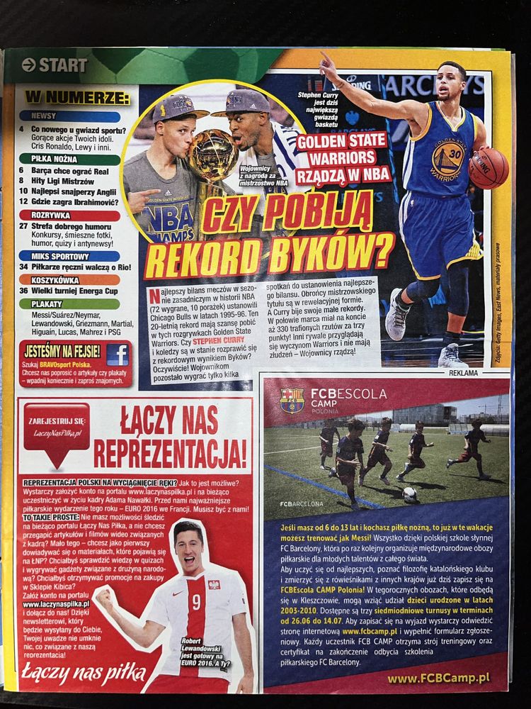 Gazeta Bravo Sport nr 7 (30 marca-12 kwietnia 2016)