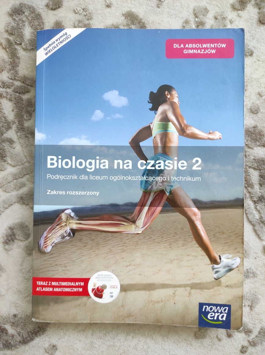 Biologia na czasie z płytą