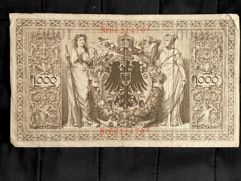 Banknot 1000 marek, 1910 r., Niemcy