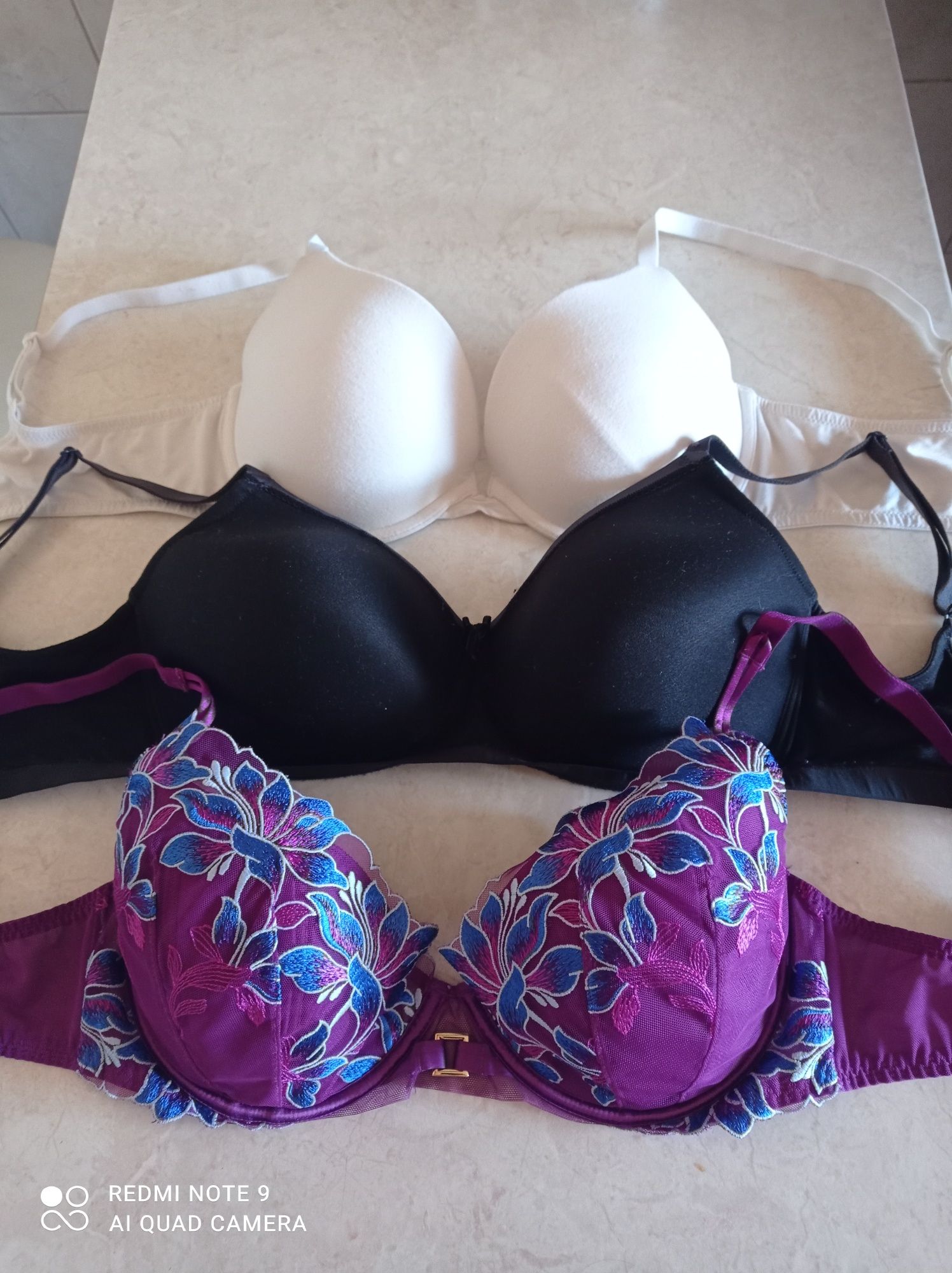 Stanik biustonosz 75 E zestaw 3 sztuki M&S Ann Summers