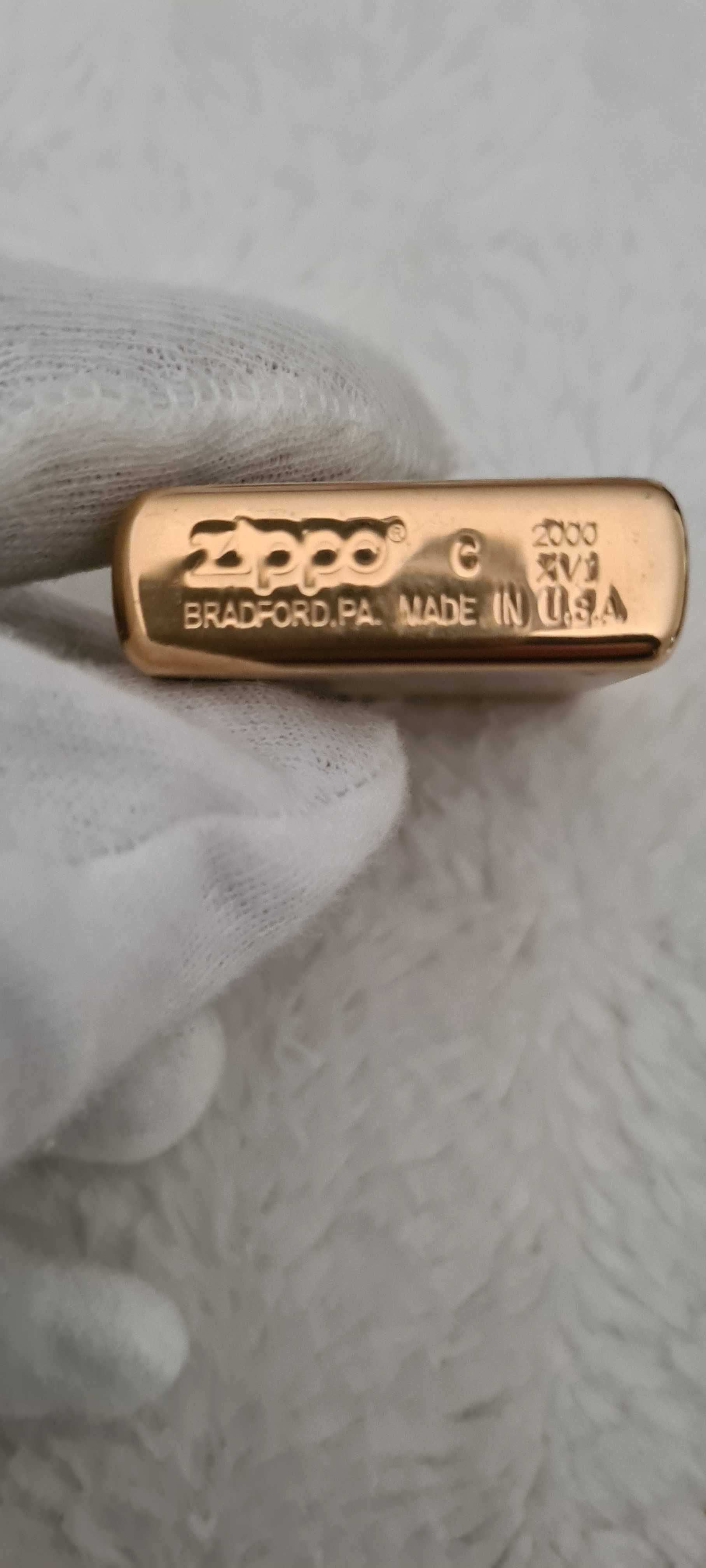 Zapalniczka ZIPPO Pipe Solid Brass XVI. 2000r.