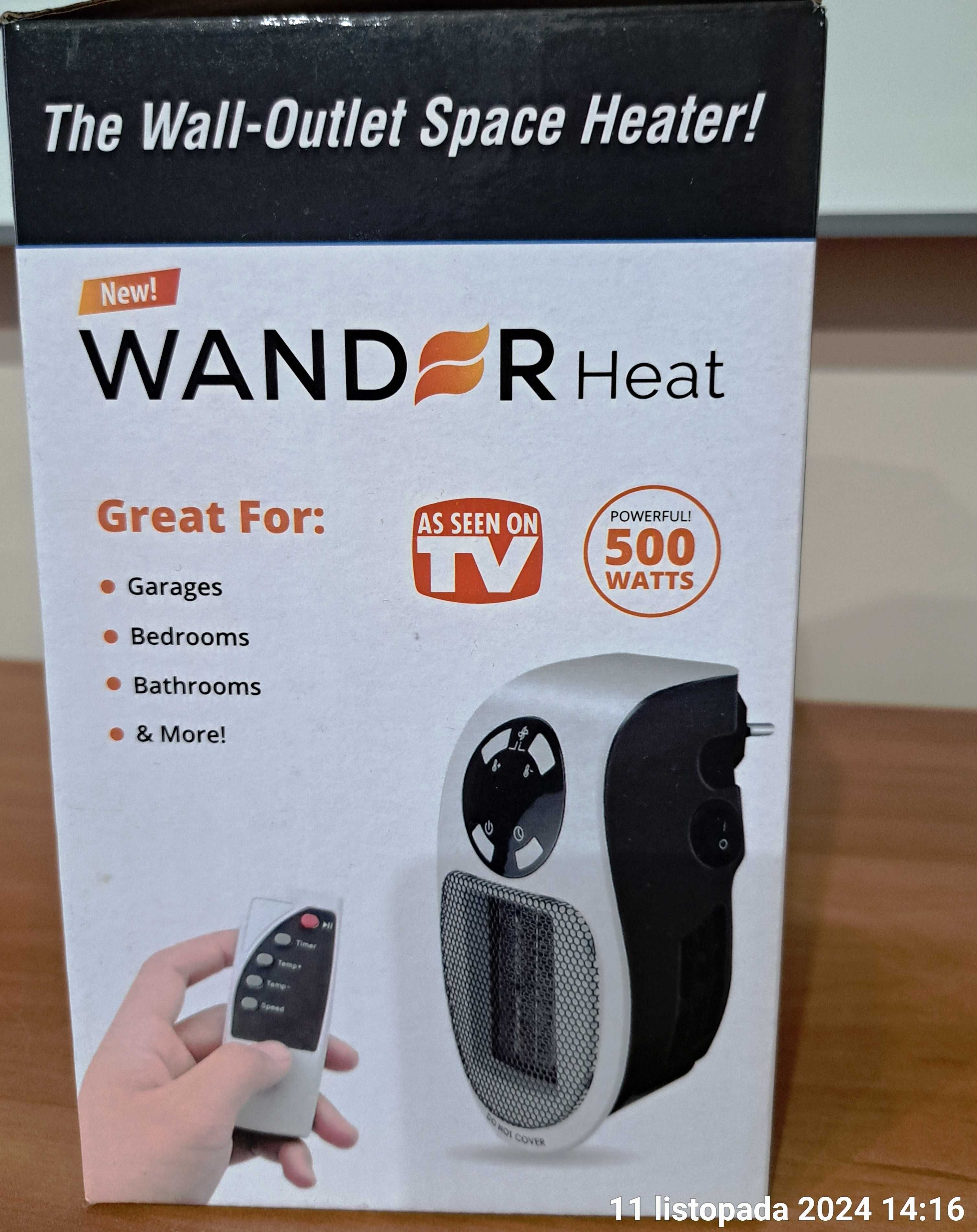 Mały przenośny podgrzewacz - WANDERHEAT