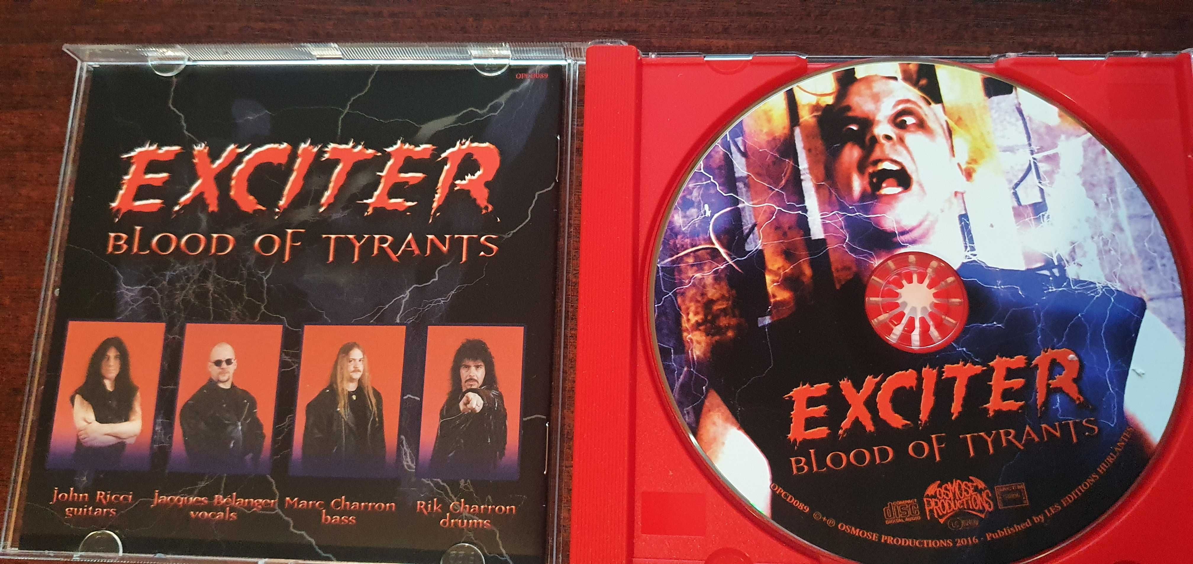 EXCITER    'Blood Of Tyrants'   muzyka speed thrash  metal