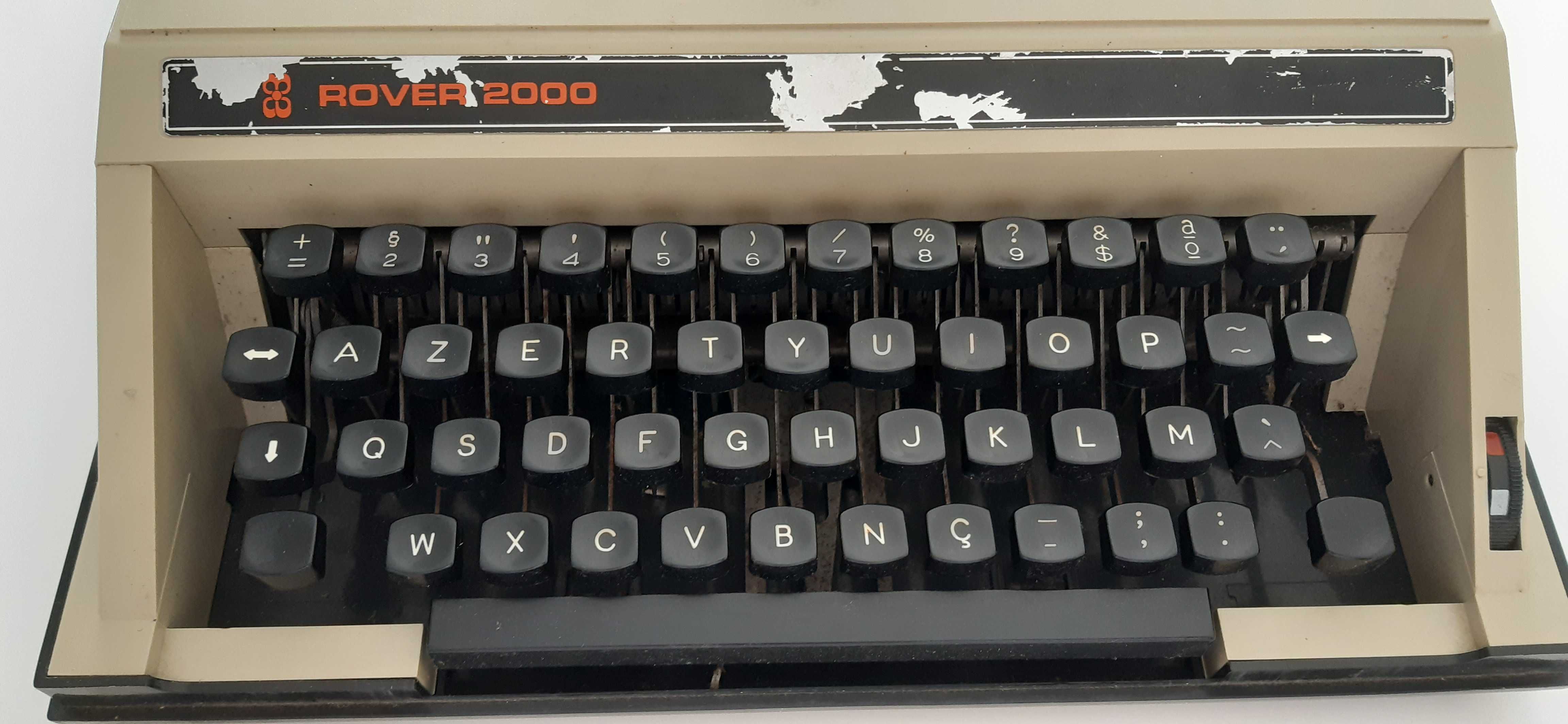 Máquina de escrever Vintage Rover 2000