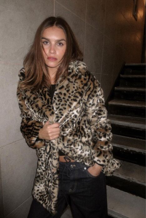 ZARA Futerko panterka leopard viralowe S