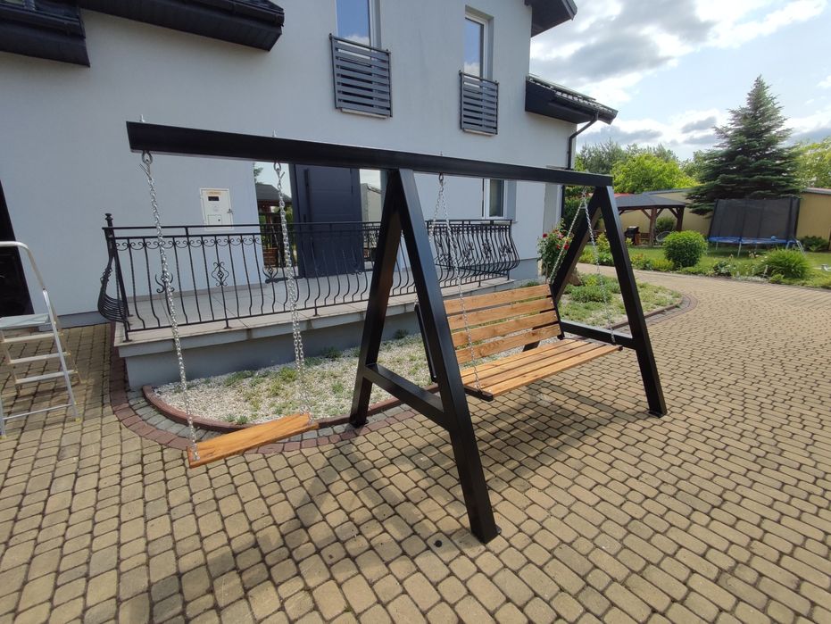 Huśtawka ogrodowa ocynk.