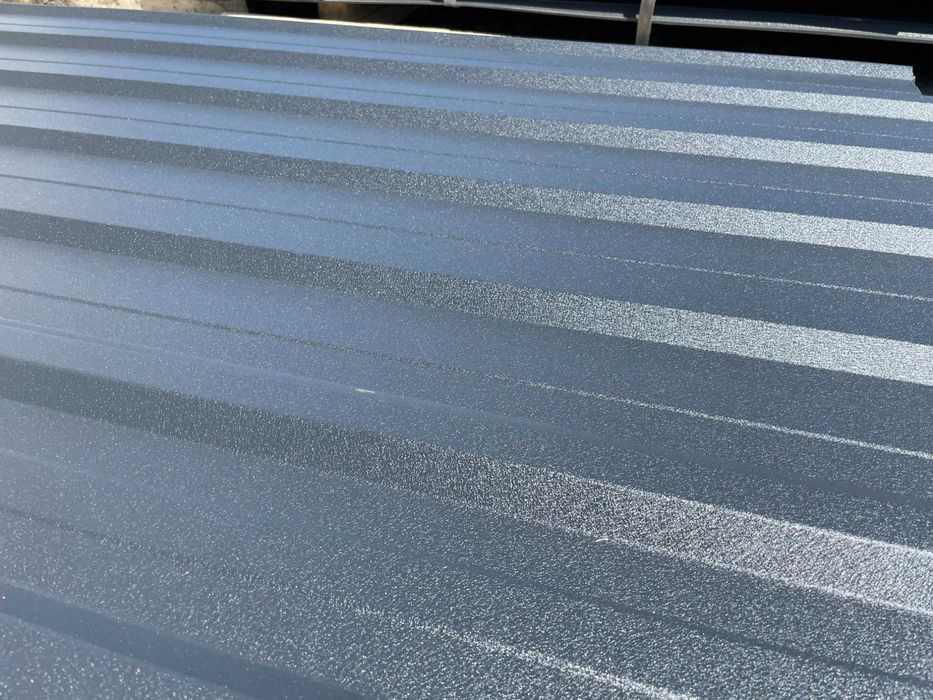 T18, blacha trapezowa na dach, 7016 mat, antracyt mat