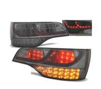 FAROLINS TRASEIROS LED PARA AUDI Q7 4L 06-09 VERMELHO BRANCO