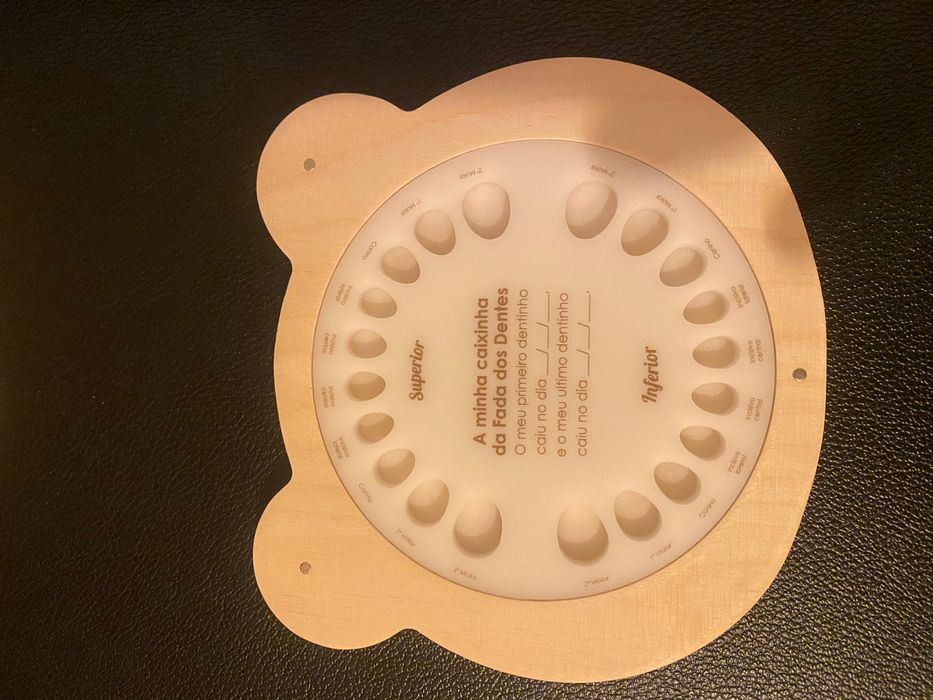 Caixa de dentes em forma de animais