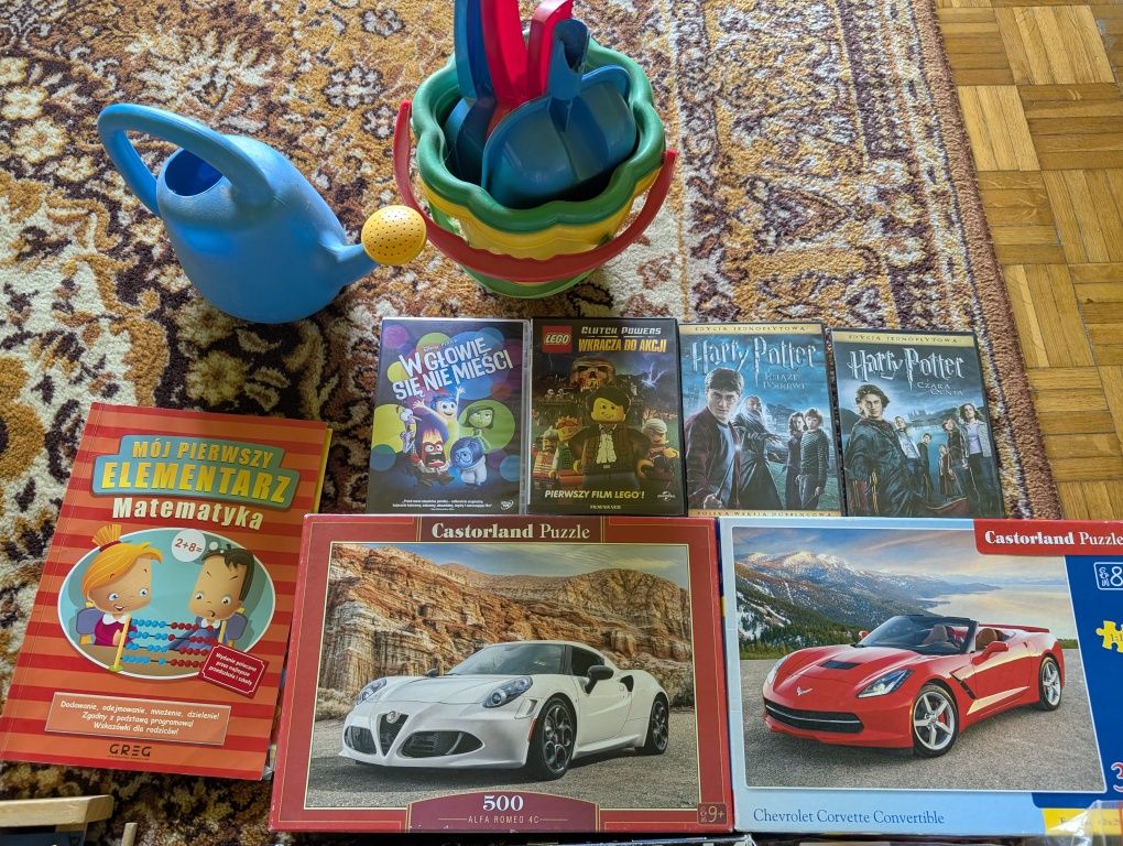Oddam zabawki za darmo puzzle