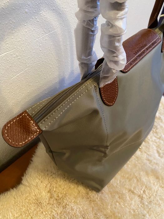 Bolsa cinza longchamp original