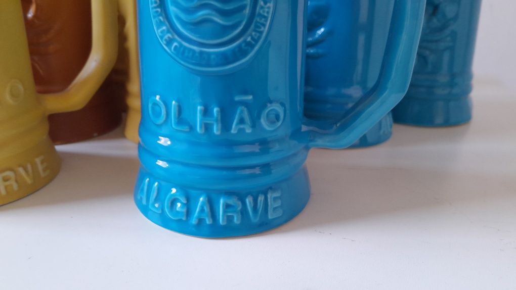 Canecas do festival de marisco de Olhão