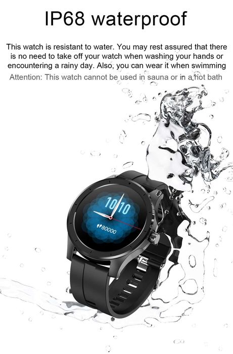 SMARTWATCH MĘSKI do Samsung Iphone  Huawei Xiaomi