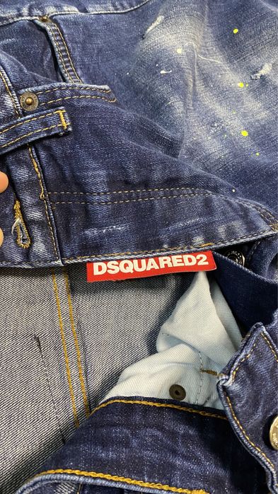 джинси dsquared2 slim fit flared