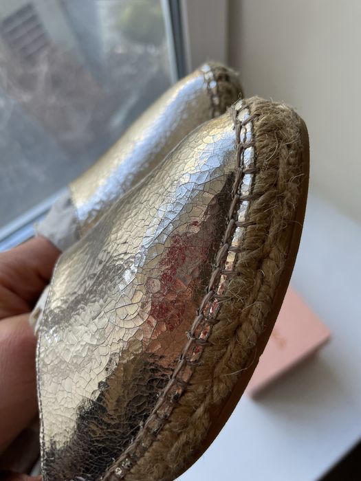 Еспадрильї жіночі бренду Gaimo (шкіра, 39 розмір)