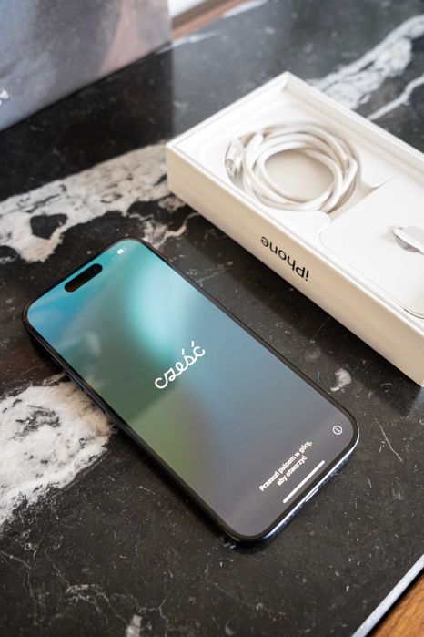 Smartfon Apple Phone 15 Pro 256 GB Tytanowy Błękit