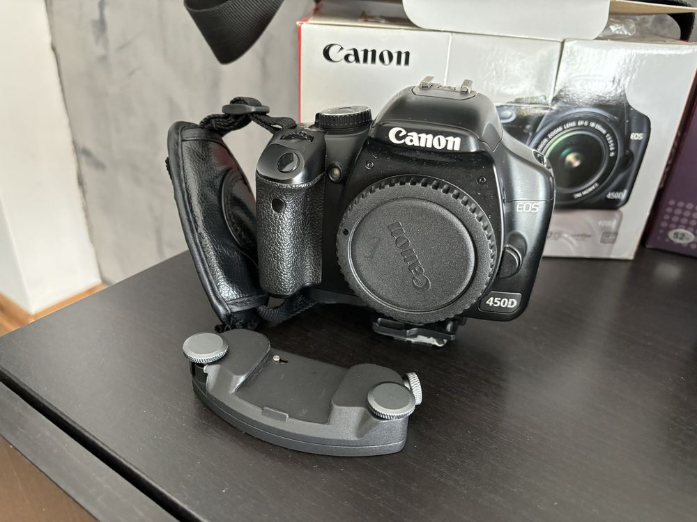 Canon 450D - duży zestaw