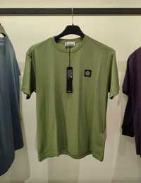 Футболка STONE ISLAND 24113 Short Sleeve T-Shirt Sage Green SI155-SGR