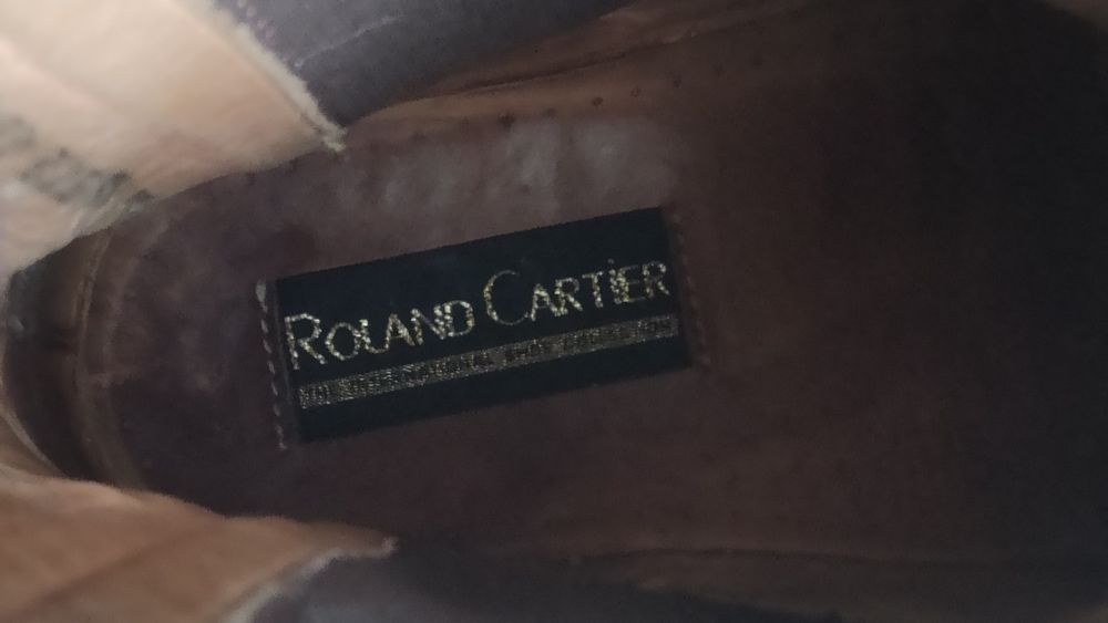 Botki męskie 44 Roland, skora