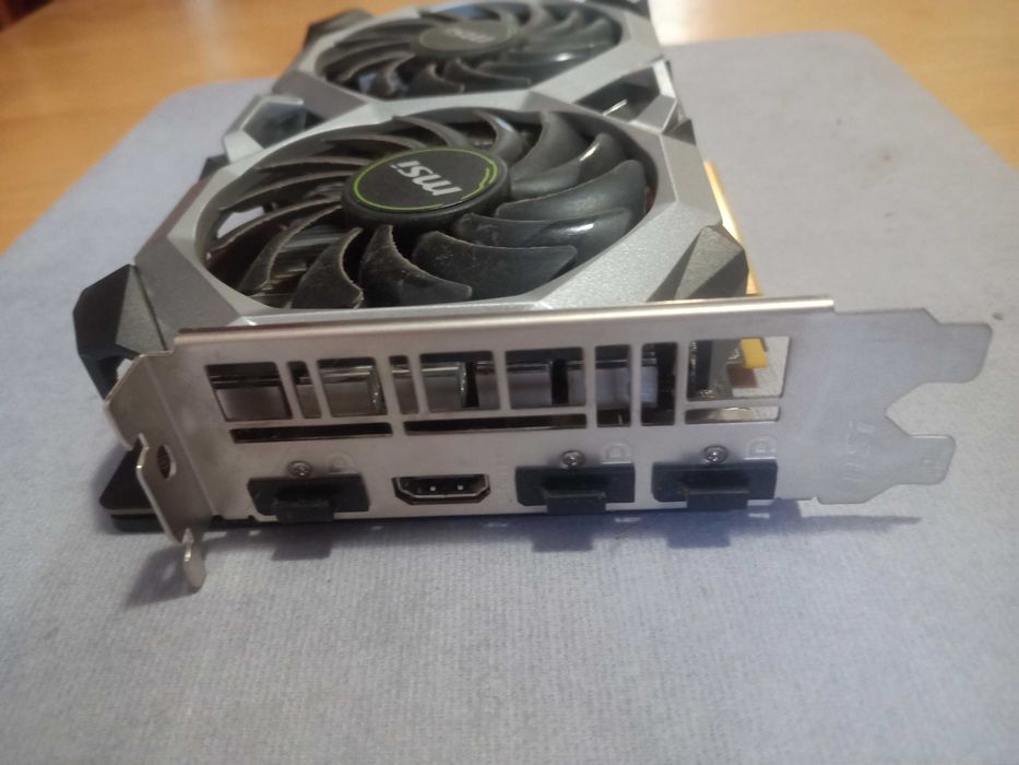 Відеокарта MSI GeForce GTX 1660 SUPER VENTUS XS OC 6144MB б/в робоча