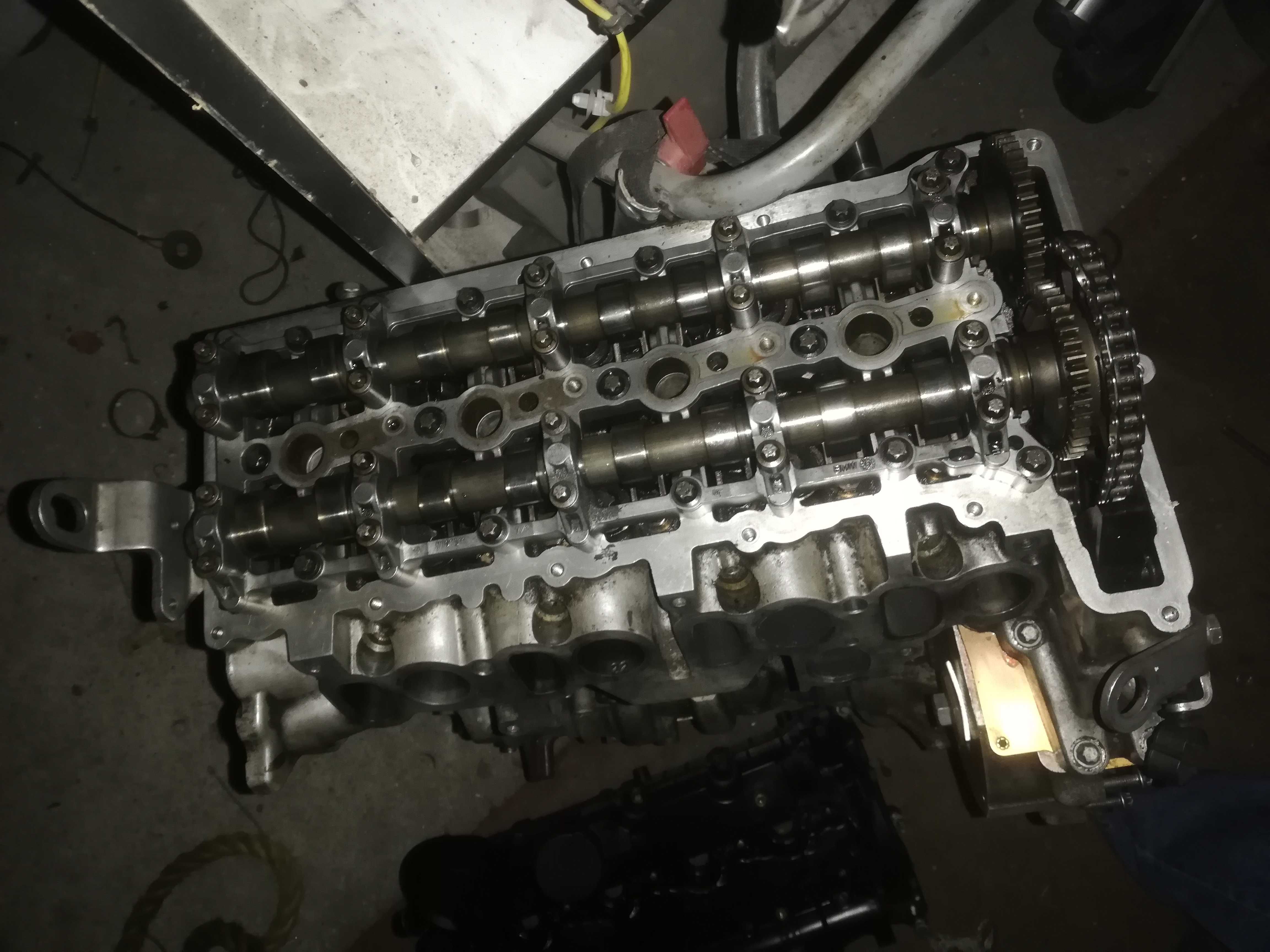 Silnik n47d20a bmw e60 misa koło dwumas części n47 pokrywa czujnik abs