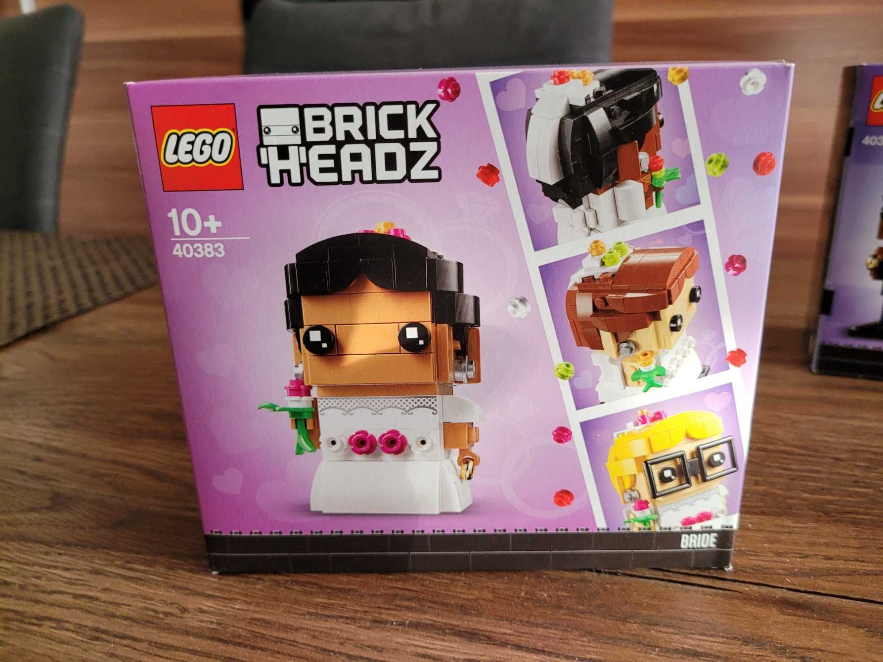 LEGO 40383 i 40384 - Panna Młoda i Pan Młody ZESTAW - NOWE