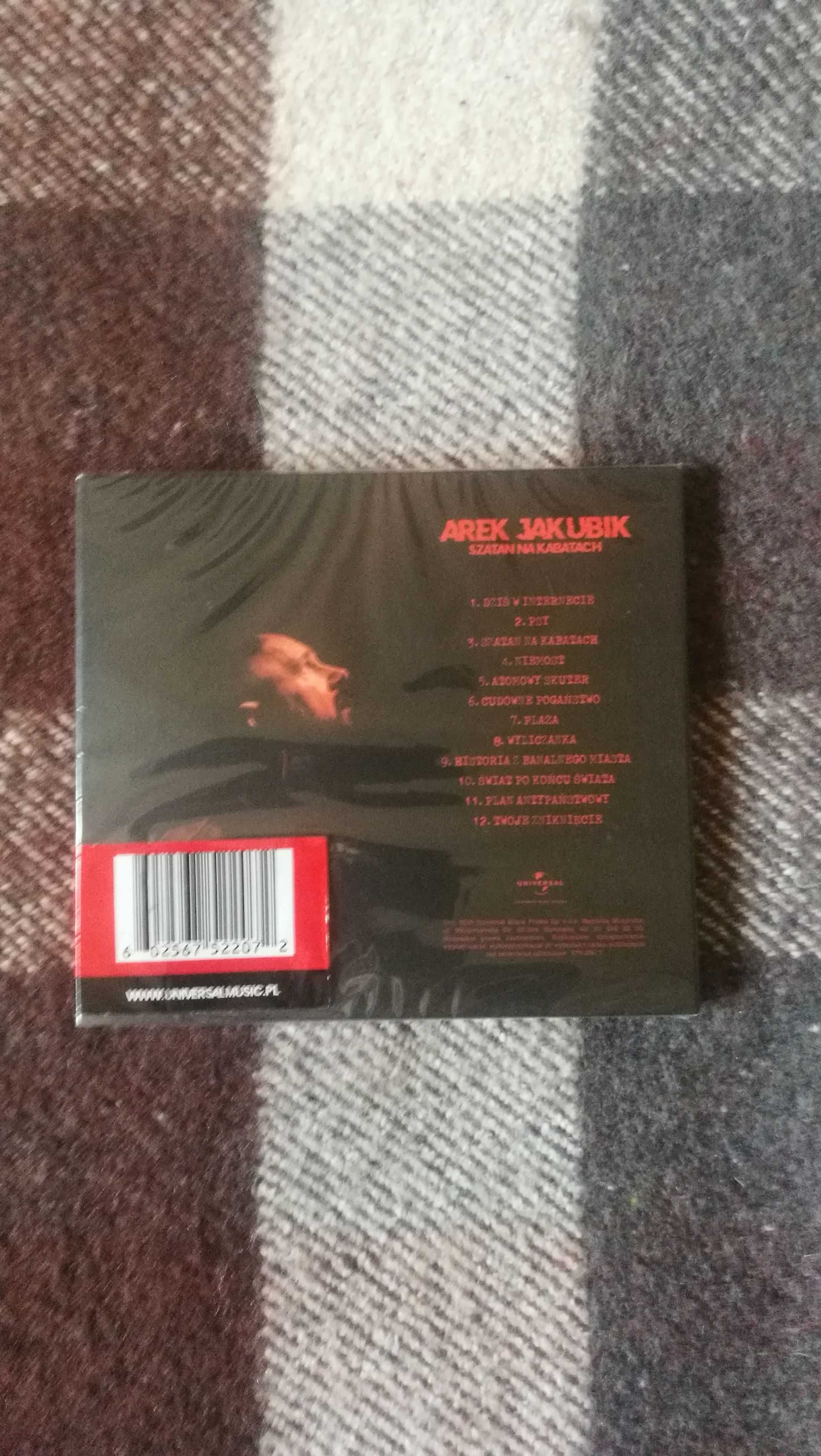 Arek Jakubik - Szatan na Kabatach CD (nowa w foli)