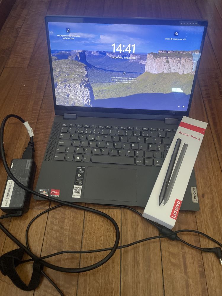 Lenovo IdeaPad flex 5 14 ALC05 16GB Ram + Caneta lenovo Active pen 2